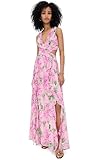 ASTR the label Women's Noya Dress, Pink Floral, L