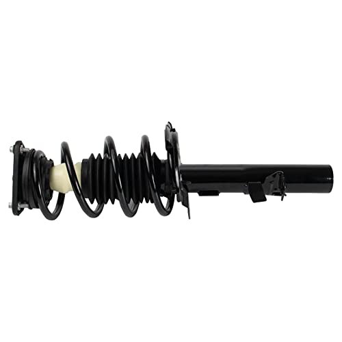 Image of TRQ Front and Rear Suspension Kit Complete Strut & Coil Spring Assembly Shock Absorber Sway Bar Stabilizer Link Compatible with 2013-2018 Ford Focus