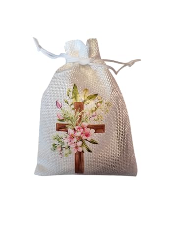 VL Villore Agua bendita de Lourdes con Rosario de madera y estampa de oración