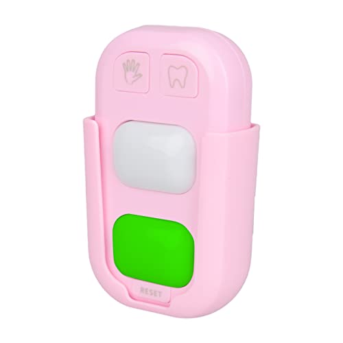 SOARING Kids' Teeth Brushing & Hand Washing Timer, Color Indicator for Training - Stick on Bathroom (Pink)