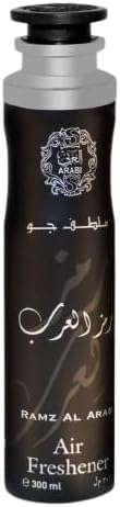 Ramz Al Arab Imported Room Air Freshner Spray Long Lasting Scent | Eliminates Odours- 300ml / 10.0 fl oz (Pack of 1)