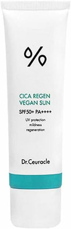Protetor solar corporal Dr.Ceuracle Cica Regen Vegan SPF 50, 50 mL