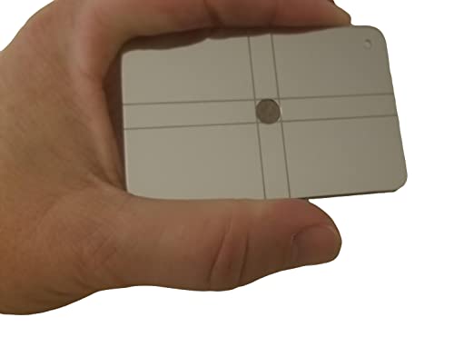 Best Glide ASE Espelho de sinal de emergência de aço inoxidável de grau militar (2 x 3)