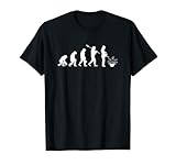 Calatheas Human Evolution Pflanzengärtner Gartenarbeit T-Shirt