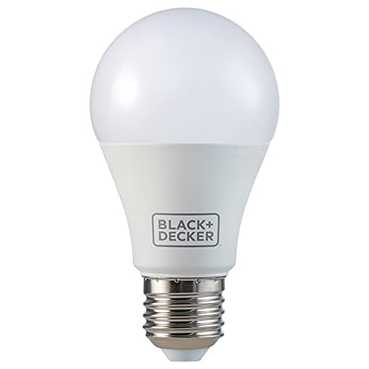 Lâmpada LED Bulbo A65 6500K 100-240V Não Dimerizável, Black+Decker, BDA6-1300-02, 15 W