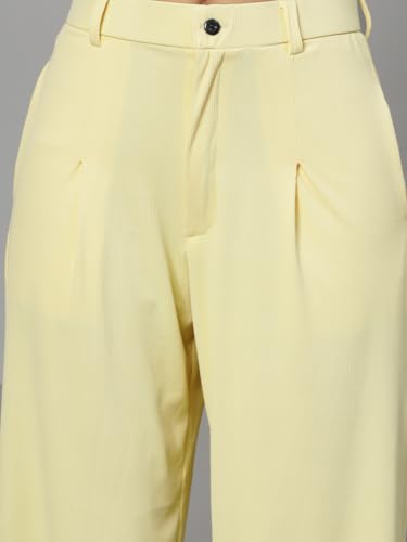 Image of UZARUS Women's Relax Fit Trouser 2 Pockets Baggy Pants