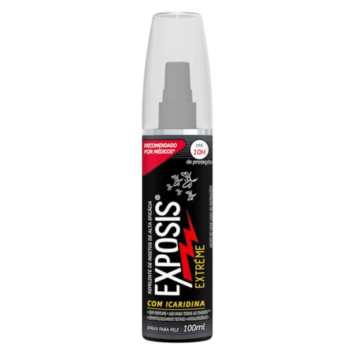 Exposis Extreme, Repelente com Icaridina, Protege por Até 10h, Sp...