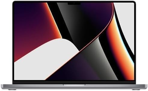 2021 Apple MacBook Pro con Apple M1 Max Chip (16-Pulgadas, 32GB RAM, 512GB de Almacenamiento) (Qwerty Italian) Gris Espacial (Reacondicionado)