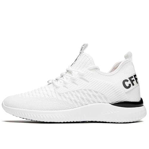 Men's Elevator Sneakers 2.4-4‘’Hidden Height Increase Breathable Mesh Lightweight Athletic Walking Shoes for Men