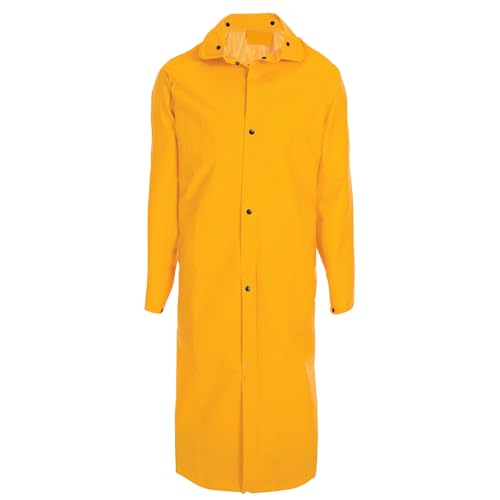 First Class Full-Length Yellow Raincoats 100% PVC