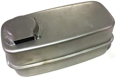 Exhaust muffler replaces 951-0616B 751-0616B Dual Inlet fits some MTD Cub Cadet Troy-Bilt Craftsman with Bolts