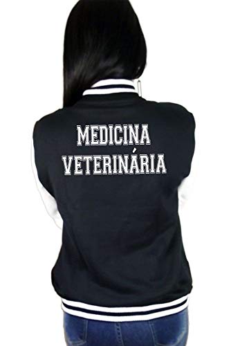 Jaqueta College Feminina Universitária Faculdade Medicina Veterinária