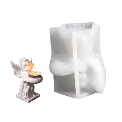 Molde De Silicona Angelical Resistente Estatuilla Encantadora Para Mejorar La Flexibilidad Las Manos Y La Imaginación Molde Silicona Angelical Portátil
