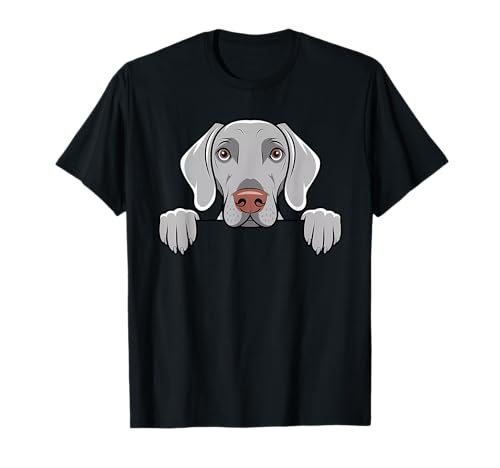Per tutti i proprietari di cani Weimaraner che desiderano poter (o fare) portare il loro cane ovunque vadano. Un design divertente per qualsiasi amante dei cuccioli.