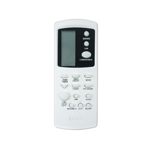 Image of 7SEVEN Compatible with Whirlpool AC Remote Control Model 210B Suitable for Split and Window 1 1.5 2 Ton Air Conditioner - Match Each Keys Exactly to Replicate Genuine Remote Function