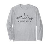 Paris Abitur Reise Abifahrt Abschlussfahrt Abi Klassenfahrt Langarmshirt