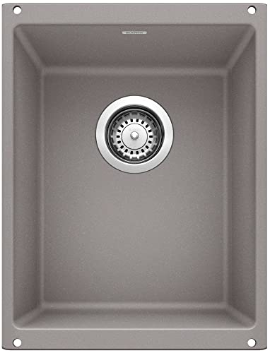 Blanco 440143 Prcis Medium Bowl Sink, gray by Blanco