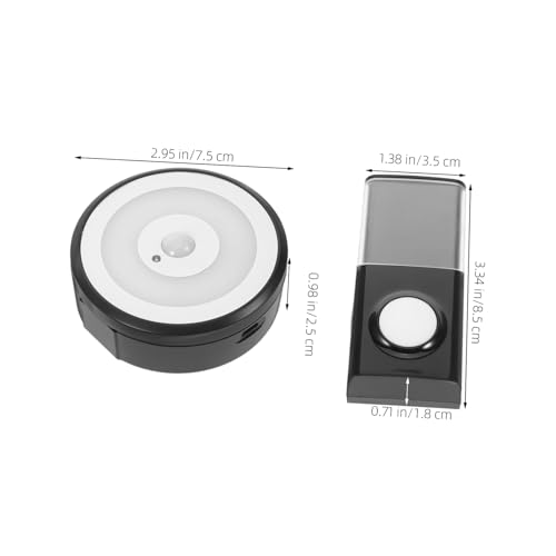 Sonnette sans fil USB Gatuida avec éclairage intérieur intégré - 8