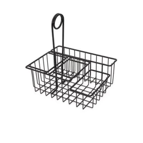 G.E.T. 4-31696 Four Compartment Caddy, Iron Teflon Coated, 8