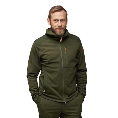 Amazon.com: Fjällräven Keb Men's Fleece Hoodie - Deep Forest, S