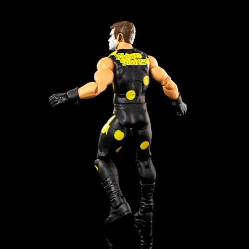 Image of Mattel WWE Stardust Elite Collection Action Figure with Accessories, Articulation & Life-like Detail, Collectible Toy, 6-inch