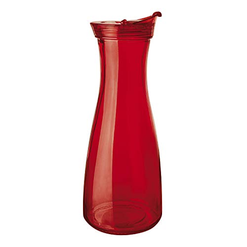 Garrafa Colorida 900 Ml Vermelho Euro Vermelho, Euro Home