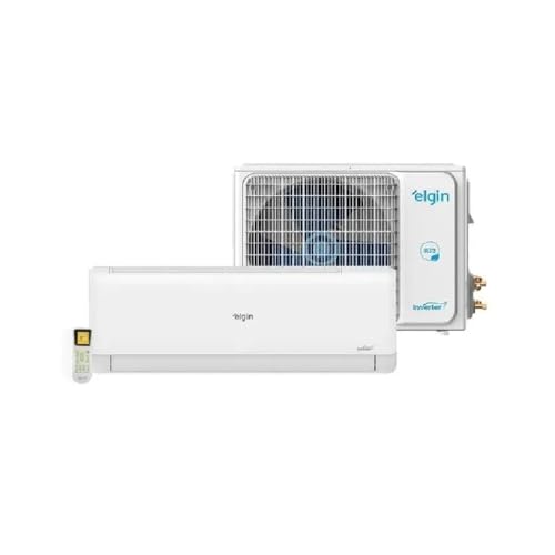 O aplicativo Elgin Air funciona em celulares Android e iPhone (iOS)?  7 Ar Condicionado Split Hi Wall Elgin Eco Inverter 24000 BTU/h Frio...