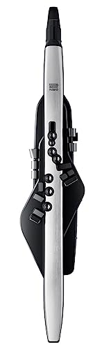 roland ae-30 aerophone pro digital saxophone bundle with headphones instrument cable and austin bazaar polishing cloth