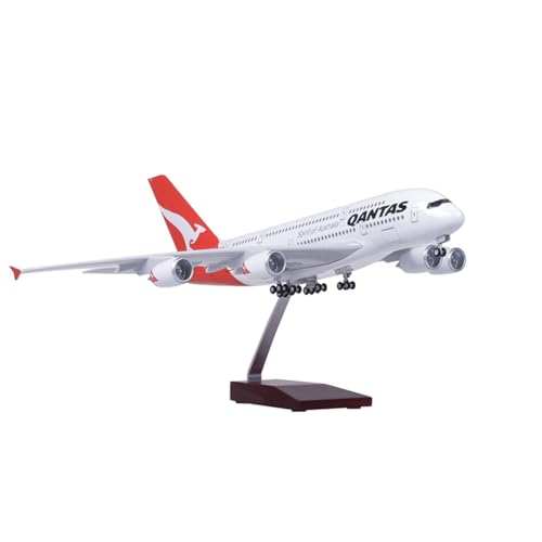 Avión coleccionable Airbus A380 36 cm escala 1/200 acabado fundido a presión sin iluminación