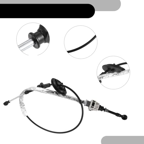 Cable de control de transmisión para reparar selector de cambios en Chevy Cavalier 4