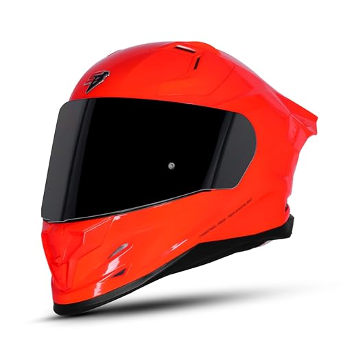 Image of Steelbird SBH 61 SXE Pinlock ISI and Dot Certified Full Face Helmet for Men and with Inner Silver Sunshield