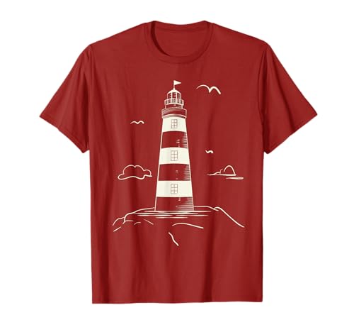 Cute Lighthouse Shirt Collection for Men and Women T-Shirt