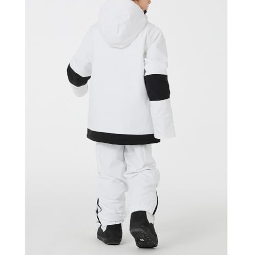Boy Girl Ski Winter Warm Insulated Jacket and Pants Waterproof Windproof Snowsuit Snowboarding Coat2