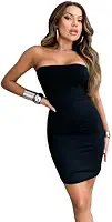 Vestido curtinho tomara que caia
