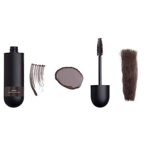 VOLT Grooming Instant Beard Color - Waterproof Quick Drying Brush on Color for Beards and Mustaches, Bark (Dark Brown)