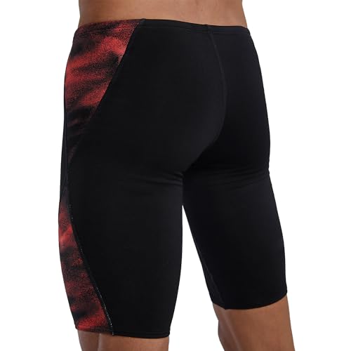 TYR Men's Durafast Elite Blade Splice Jammer Swimsuit Swim Trunks