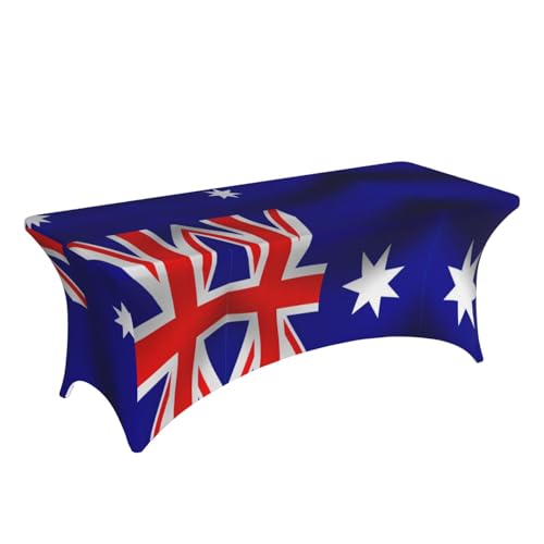 Nappe de table extensible drapeau australien housse stretch lavable banquet - 4