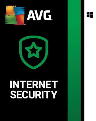 AVG Internet Security 2026 - AntiVirus+Firewall+Protection+Privacy | 1 PC | 1 Year