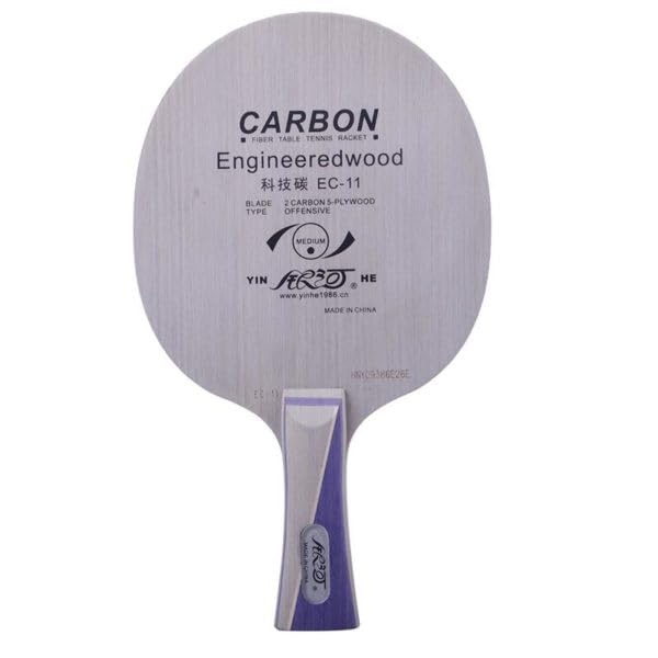 Yinhe EC -11, Carbon Table Tennis Blade, 5 Wood + 2 Advanced Carbon, Power Control, Professional Play, Lightweight Feel, Tournament Ready, TTFI Approved. 2