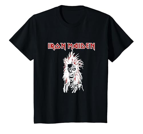 Iron Maiden Legacy Collection British Tour 1980 T-Shirt, Youth, Black, Medium