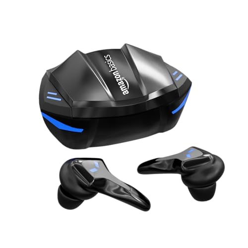 amazon basics True Wireless Gaming Mode in-Ear Earbuds, Up to 50ms Low Latency & Built-in Mic, 60H Playtime, IPX5 Sweat & Water Resistant, Touch Controls & Voice Control, Super Fast Charging (Black) (B0D736D17H) Amazon Price History, Amazon Price Tracker