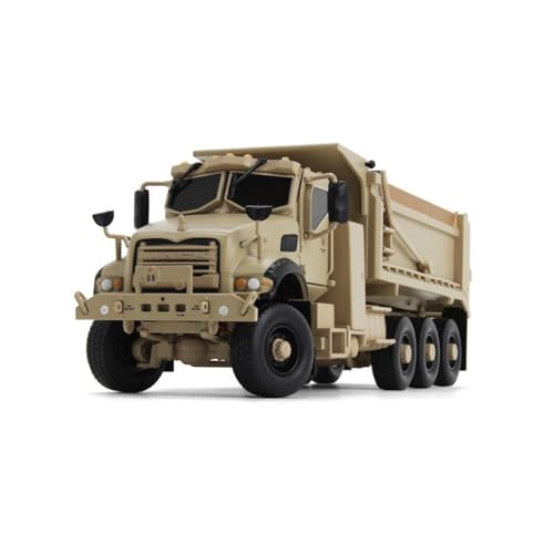 Camión volquete Tan Mack Defense 1:50 miniatura 1