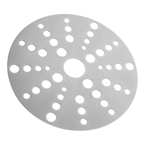 Mikinona Stainless Steel Heat Diffuser Plate Adapter for Induction Cooktops Cooking Conducting for Even Heat Distribution Kitchen Gadget for Use