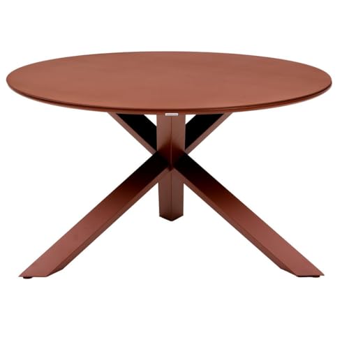 Hespéride - Table de Jardin 6 Places oryon d130cm Acajou