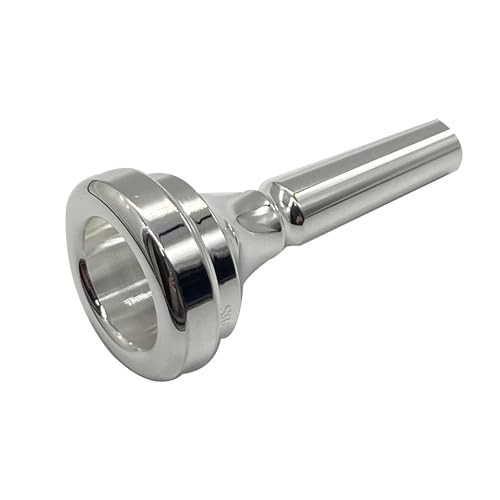 Missmore SZ-03 Silver Plated Trombone Mouthpiece 9Bs Small Shank thumb #2