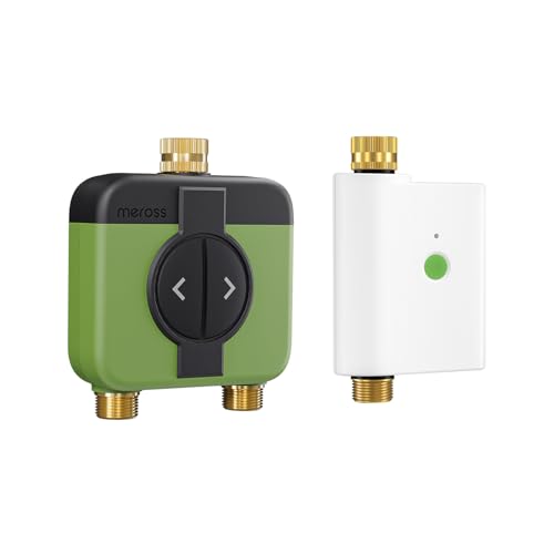 Meross Programmateur Arrosage WiFi pour jardin connecté et intelligent