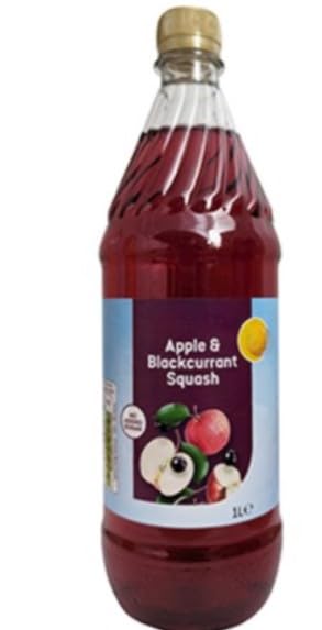 Squash Apple & Black 1 litro (paquete de 24) 'A symphony of flavors' para todas las ocasiones