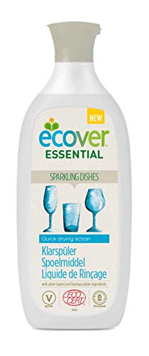Ecover Liquide de Rinçage pour Lave-Vaisselle - Lot de 4