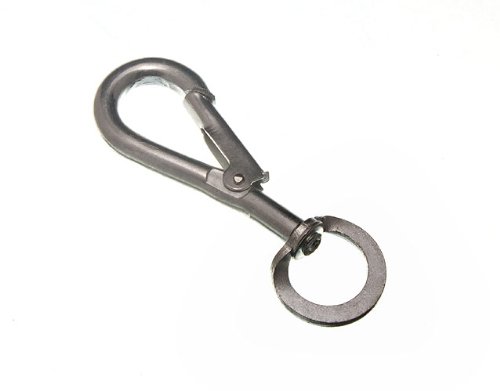 6 x Swing Hooks to Swivel Spring Locking Animal Tether Carbine 5MM BZP