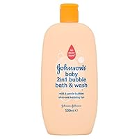Johnson's Bubble Baby Bath and Wash, 500ml